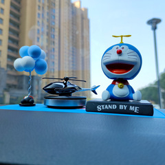 太陽能飛機香水香薰汽車擺件卡通可愛個性網紅車內車載中控台裝飾