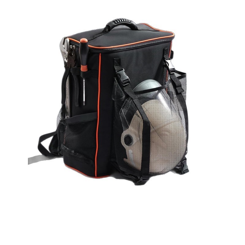 Transfronterizo nuevo 33L mochila soldador 600D poliéster extremo paquete de equipo multipropósito bolsa de almacenamiento de equipos