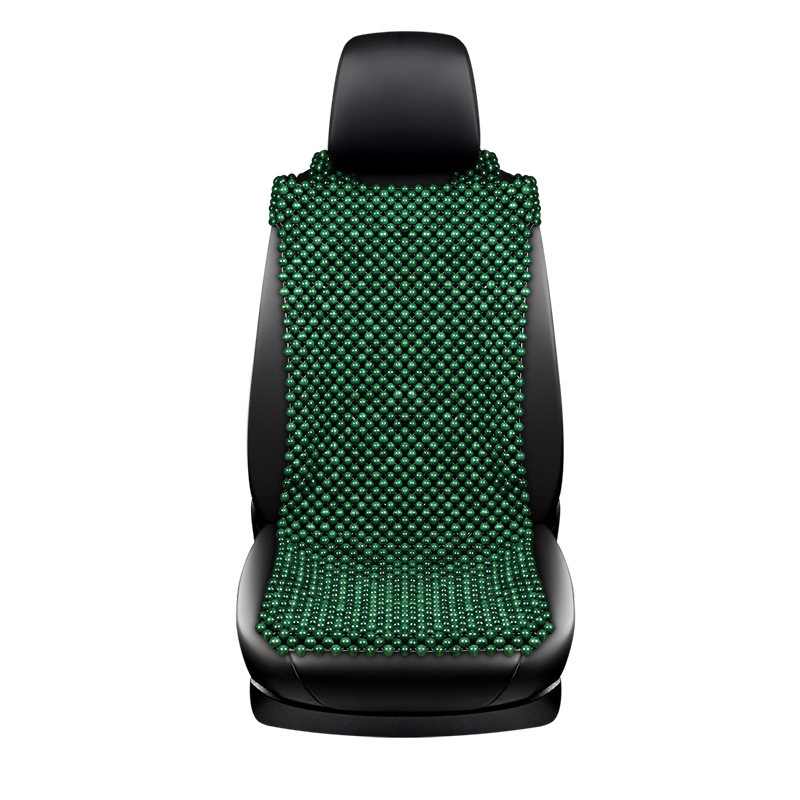 Car Seat Cushion: Universal Seat cushion, seat cover - emerald-green-long-cushion-one-piece