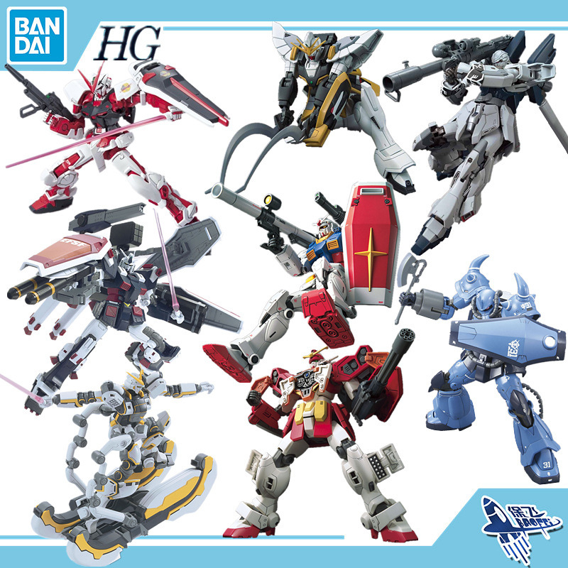 Hg Gundam Original Destiny Freedom Heresy Red Zaku Land Combat Type Pulse Barbatos Assembly Model