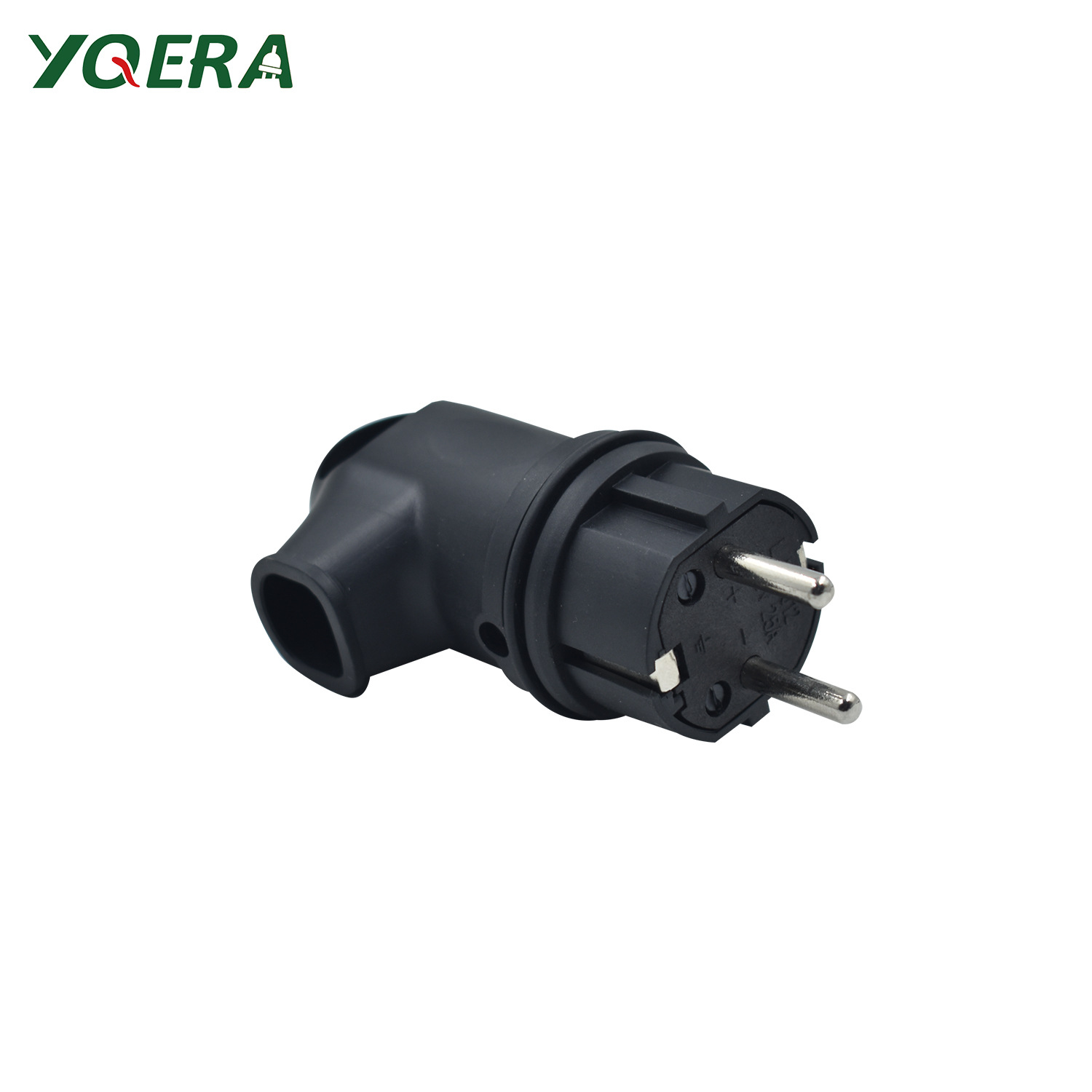 俄罗斯橡胶圆柱插头250V16A 防水防尘耐摔欧标中东迪拜韩国插头