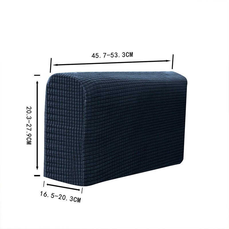 Guantes de soporte de sofá de vellón polar elástico transfronterizo color sólido toalla de soporte de sofá universal cubierta protectora venta caliente en Europa, América y Oriente Medio