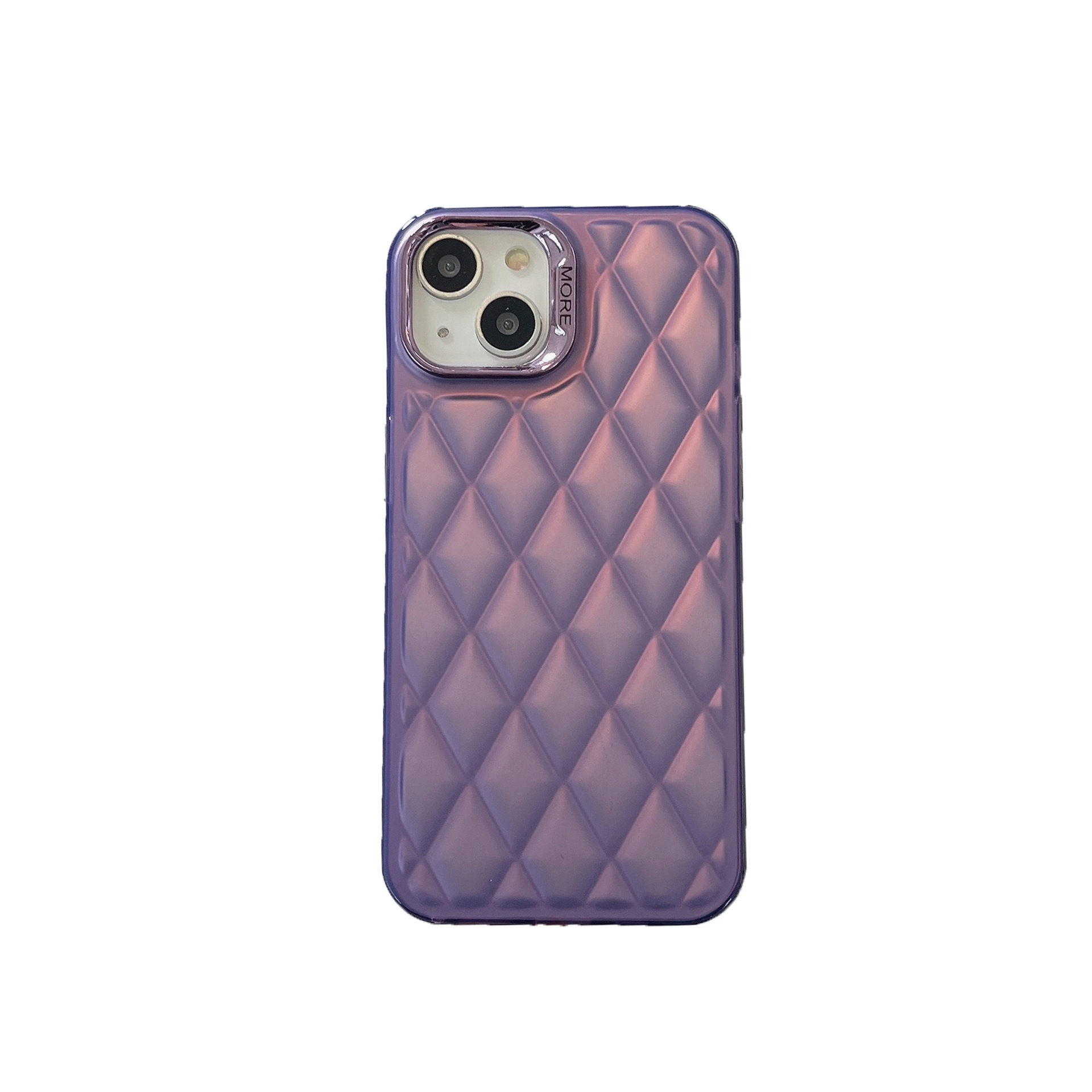 Galvanizált telefon tok gyémánt mintával iphone modellekhez_voghion.com