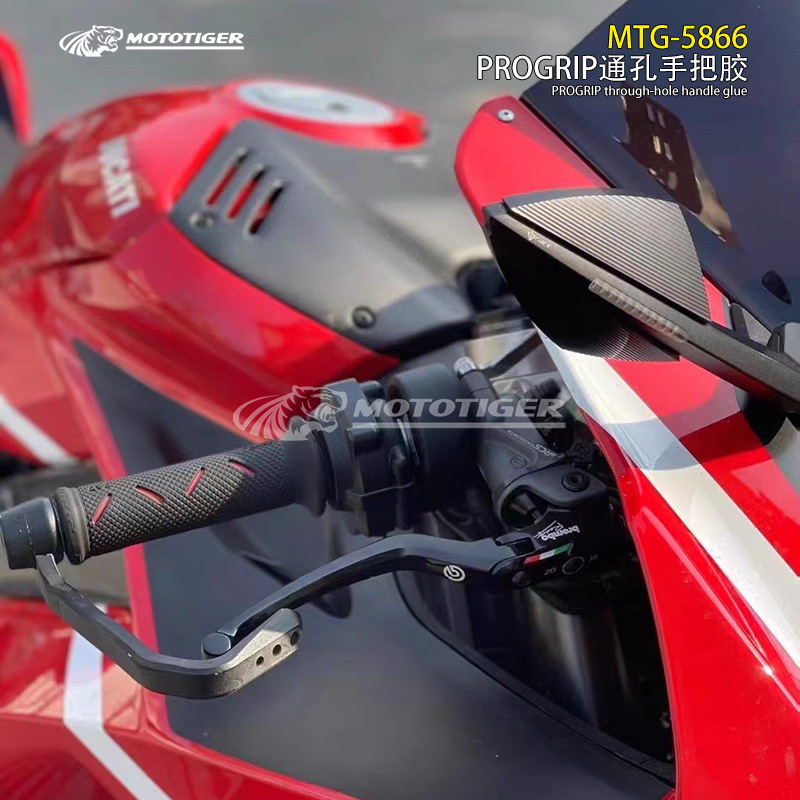 Italian Grip Motorcycle Handlebar Grips 717 Marquez Motogp Handlebar Grips Rubber Ducati Modification