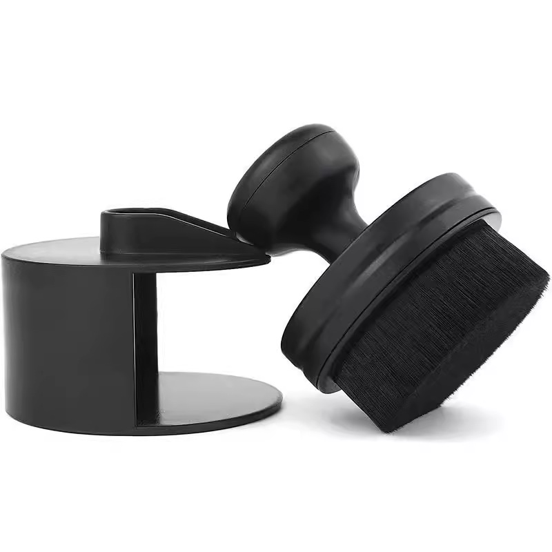 Cepillo de limpieza de sello push-pull Cepillo de cera de neumáticos de automóviles Cepillo de limpieza de grietas Cepillo de detalle de sello Cepillo de polvo