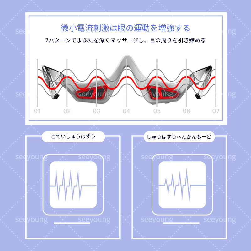 国境を越えた日本売れ筋EMSマイクロカレントアイケアアイビューティーデバイス家庭用アイマッサージ|undefined