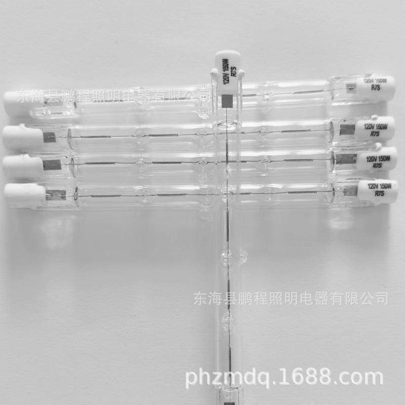 R7S halogen lamp tube J78J118120V 150W300W500W iodine tungsten lamp tube R7S floodlight dimmable