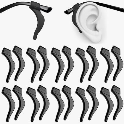 Cross-Border Eyewear Accessories, Silicone Sports Glasses, Anti-Slip Ear Hooks, Ear Clips, Ear Loops, Large Anti-Slip Covers