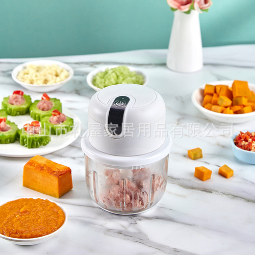 Electric garlic pounder wireless garlic puller garlic machine garlic stirrer garlic peeler garlic press household garlic artifact