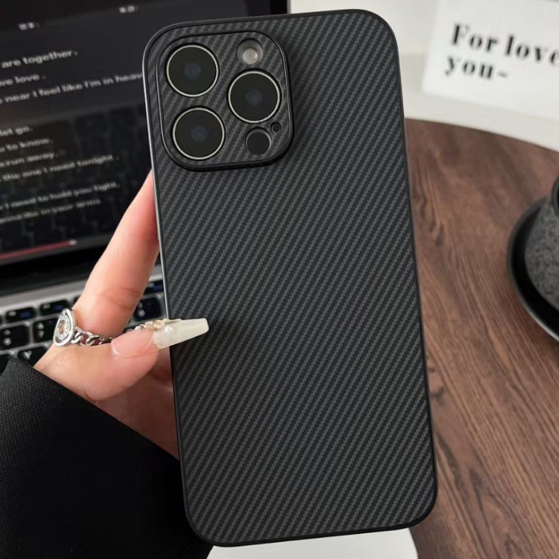 Carbon Fiber Leather Case For Huawei Honor Mate 80 Pro Nova 15_voghion.com