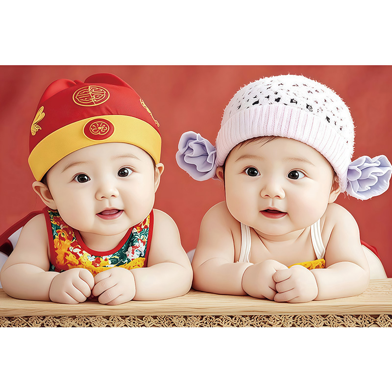 Twin Baby Poster Wall Stickers for Good Luck in Pregnancy, New Year Pictures, Baby Wishing Pictures, Photos, Hanging Pictures, Twin Posters Twin Baby Poster Wall Stickers for Good Luck in Pregnancy, New Year Pictures, Baby Wishing Pictures, Photos, Hanging Pictures, Twin Posters