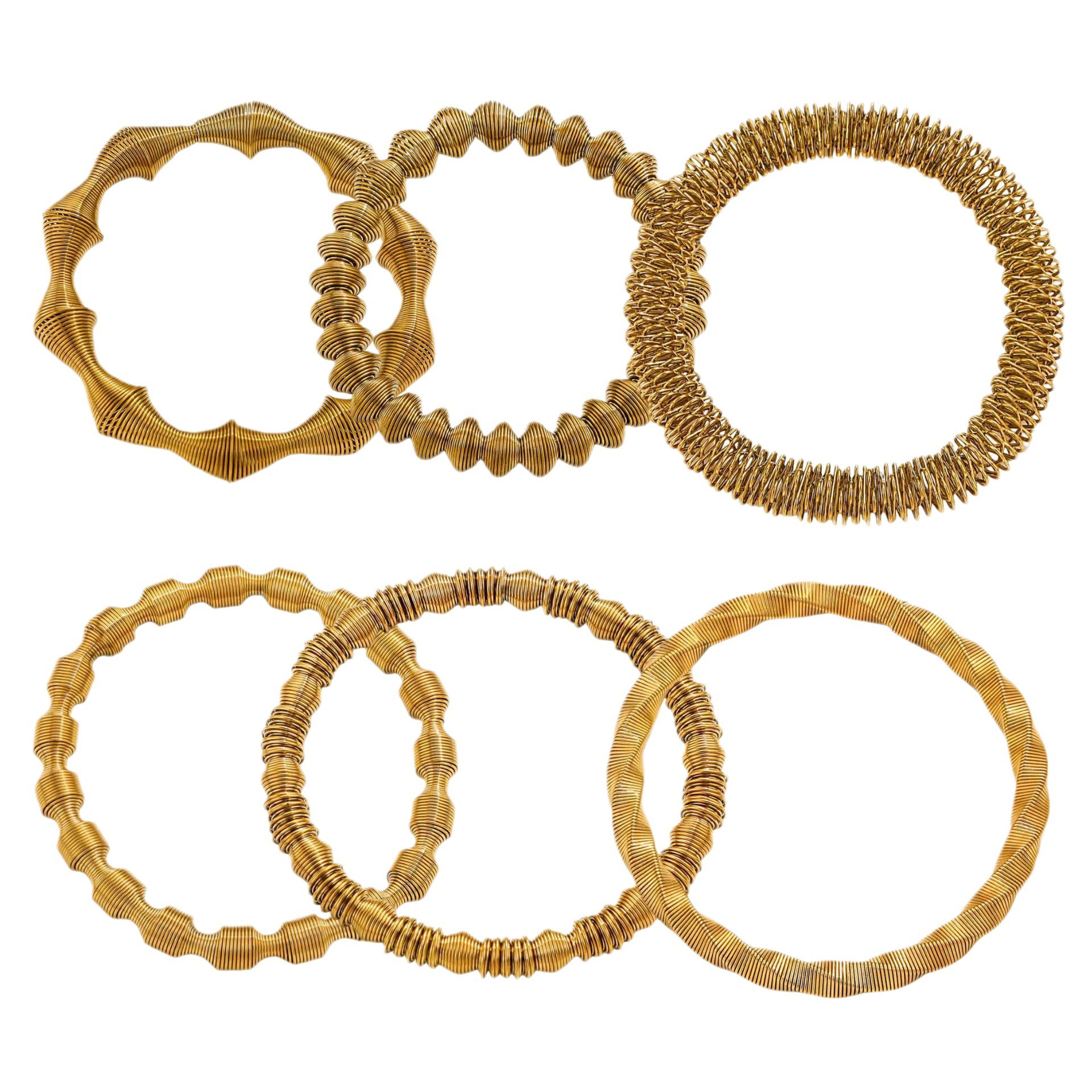 Europa y los Estados Unidos transfronterizos nuevos aberturas de acero de titanio chapado en oro pulseras de malla de acero inoxidable ajustable en forma de C pulseras de acero inoxidable para hombres y mujeres al por mayor