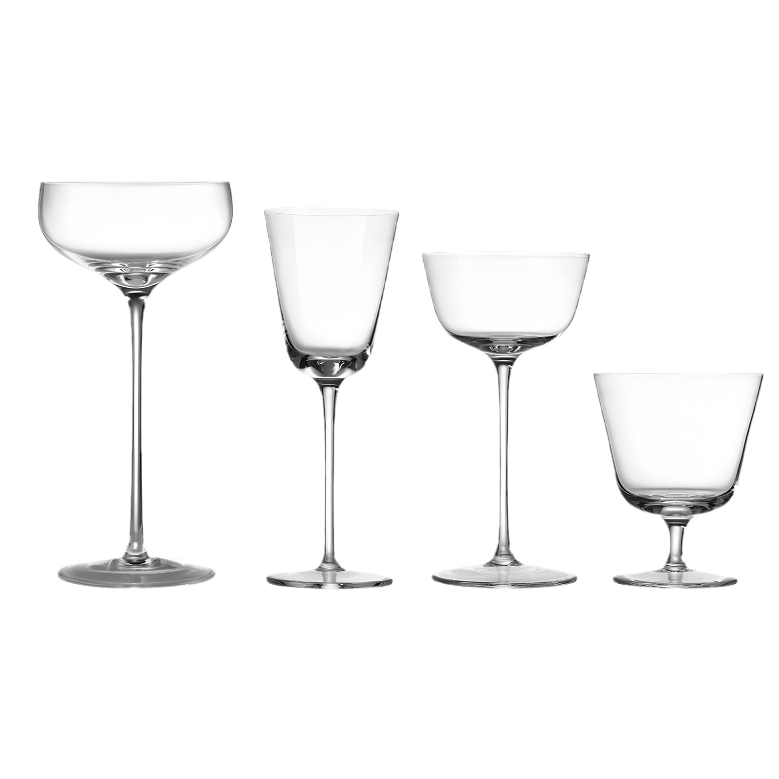 Taza de cóctel de cristal creativa personalidad bar Martini margarita taza de postre de champaña de pies altos