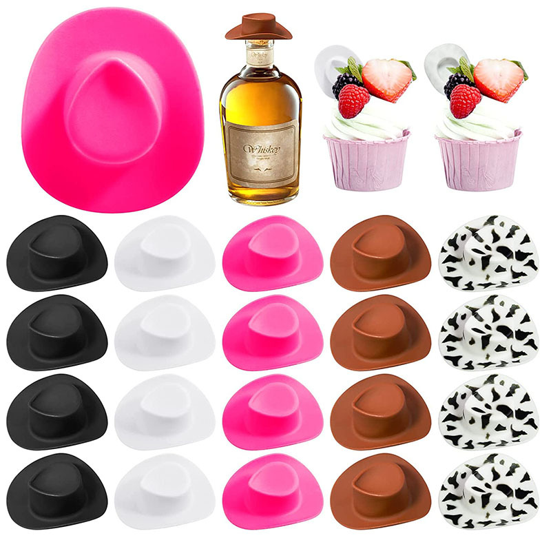 Mini Western cowboy hat cowboy hat Doll hat plastic hat party decoration hat