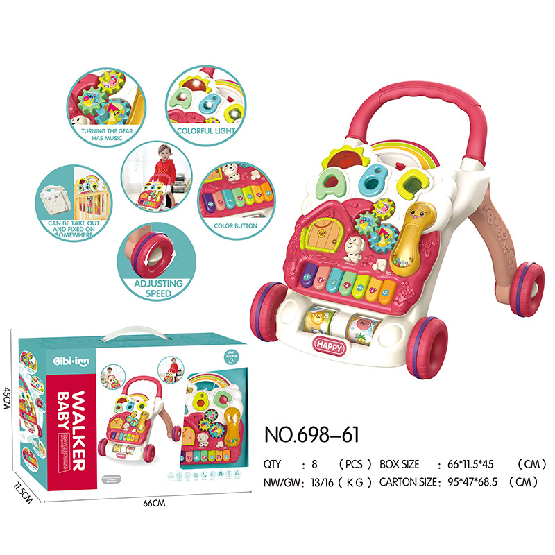 698-61 전화 워커 (빨간색)