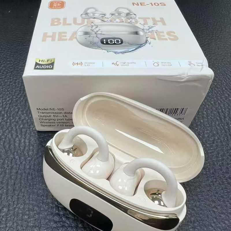 NE-10S跨境新款蓝牙耳机夹耳式久戴不痛高颜值无线华强北骨传导蓝|undefined