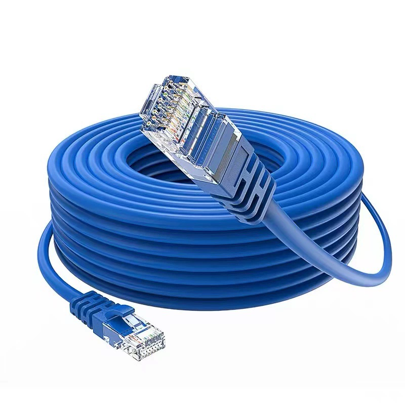 Высококачественный гигабитный бескислородный медный сетевой кабель CAT6E для мониторинга шкафа витая пара Ультра-шесть готовых сетевых кабелей оптом