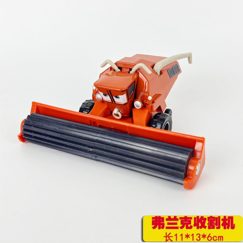 Cross-border Racing Car Story Harvester Uncle Niu Flank Frank Mowing Alloy Children's Toy Car Cross-border Racing Car Story Harvester Uncle Niu Flank Frank Mowing Alloy Children's Toy Car