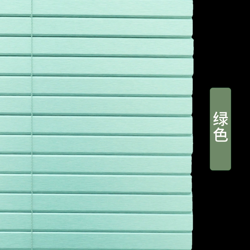 Factory-type aluminum alloy blinds bathroom waterproof and hole-free office high-blind electric roller blinds
