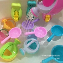 儿童宝宝洗澡玩具男孩女孩戏水花洒水壶勺子婴儿浴缸澡盆玩水套装