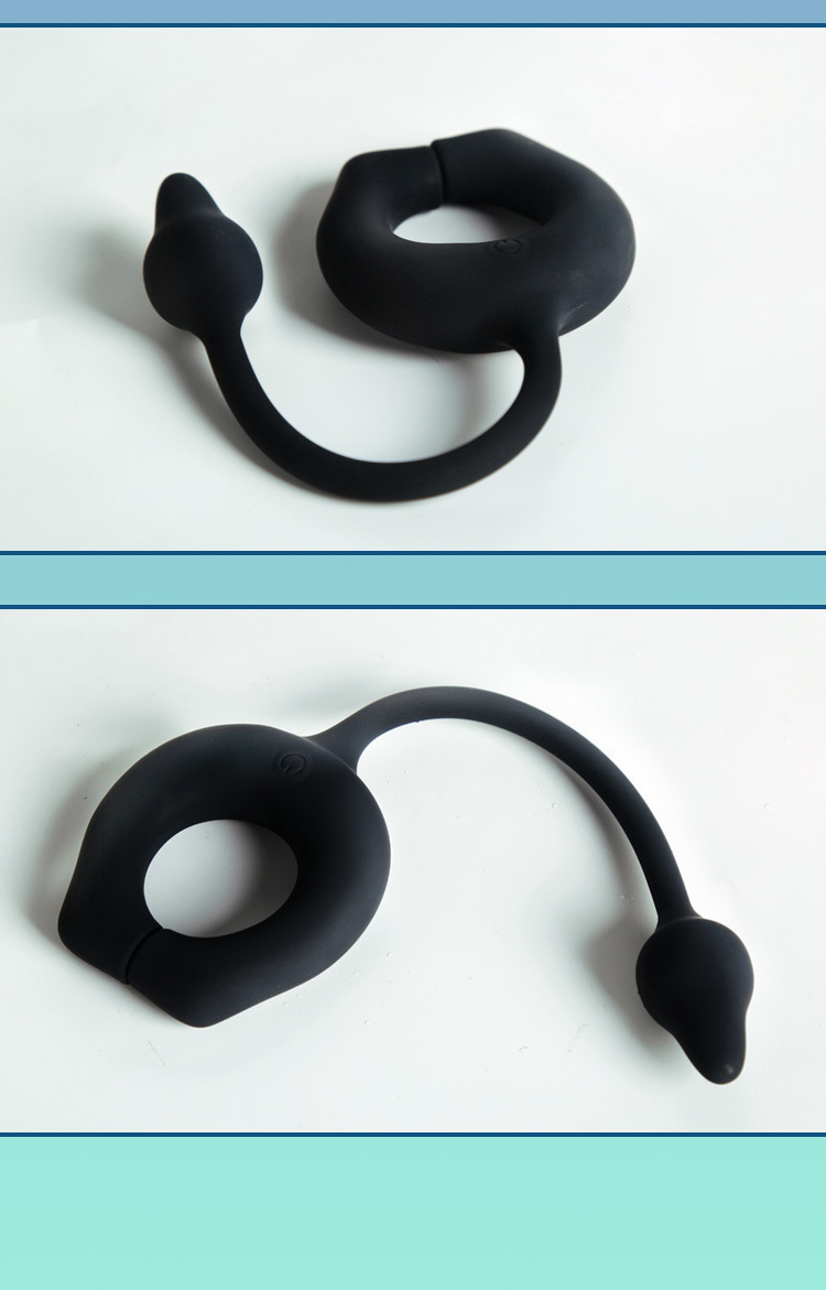 Magnetic Remote-Control Vibrating Prostate Massager with Anal Beads and Penis Ring — detail image 18