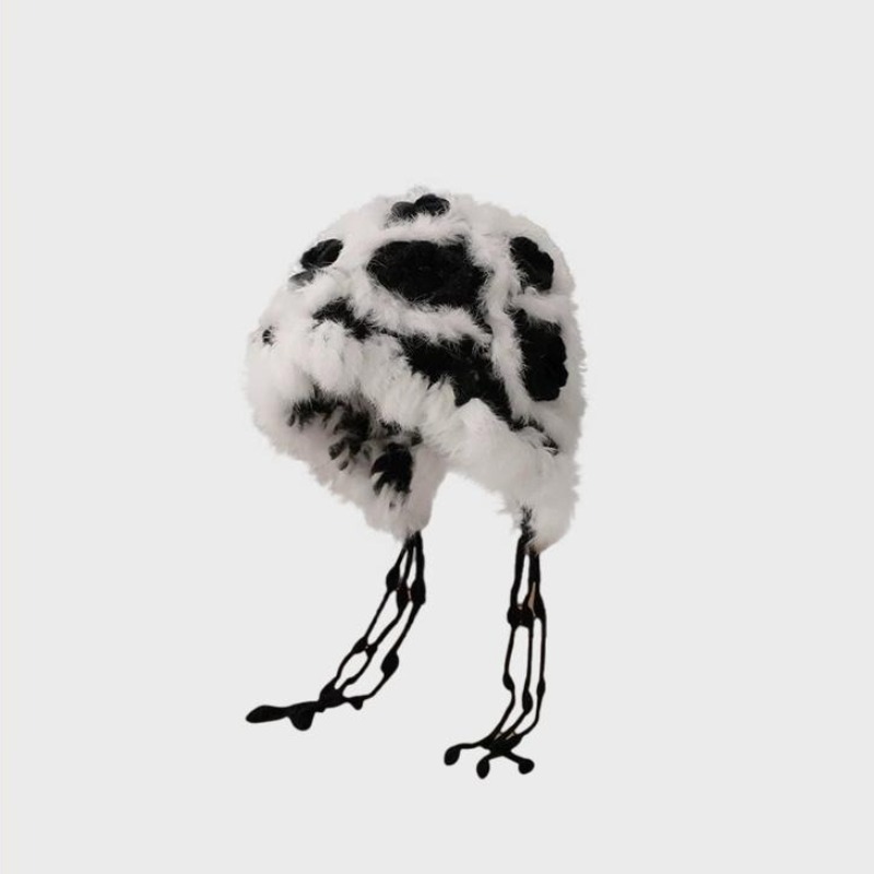 검정색 땋은 머리 꽃 장식