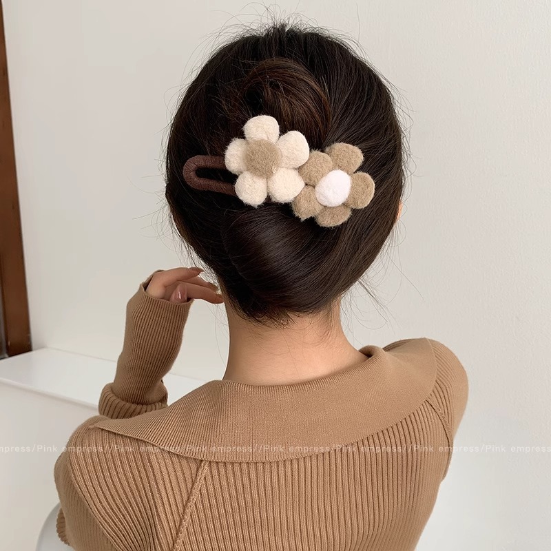 7 # Tarjeta blanca de doble flor.