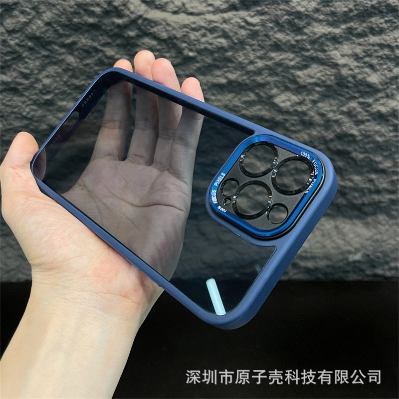 IPhone16携帯ケース磁気吸引充電イーグル・アイ二世代リンゴ14金属レンズリング透明保護カバーを適用|undefined