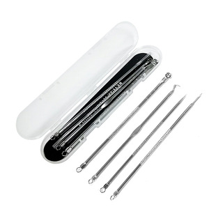 Stainless Steel Acne Needle Set Household Acne Blackhead Acne Needle Beauty Tool Acne Needle 3-Piece 4-Piece Set