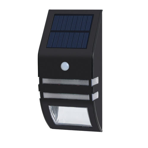 Cross-border new solar light LED outdoor stainless steel solar motion sensor home courtyard wall lamp