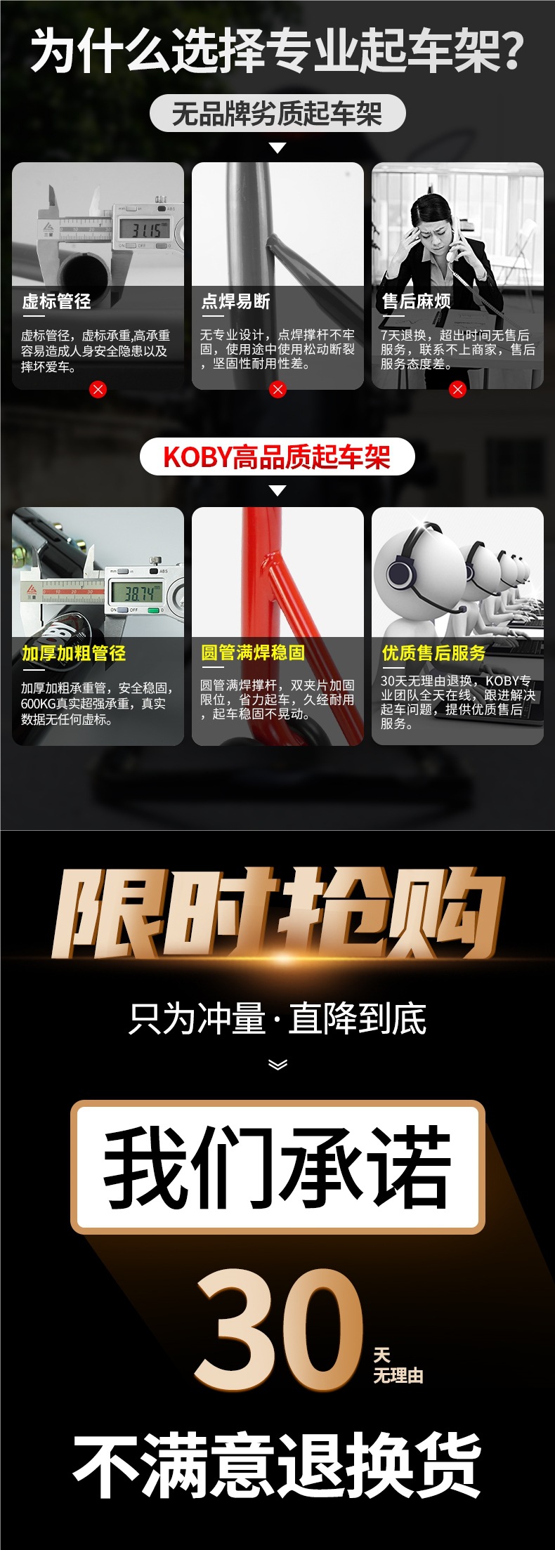 Koby Motorcycle Lift Frame Rear Wheel Bracket Motorcycle Parking Rack Maintenance and Repair Tools Parking Lift Support Frame