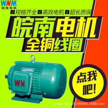 皖南电机YDT变极多速三相异步电动机5.5kw7.5kw11kw15kw18kw22kw