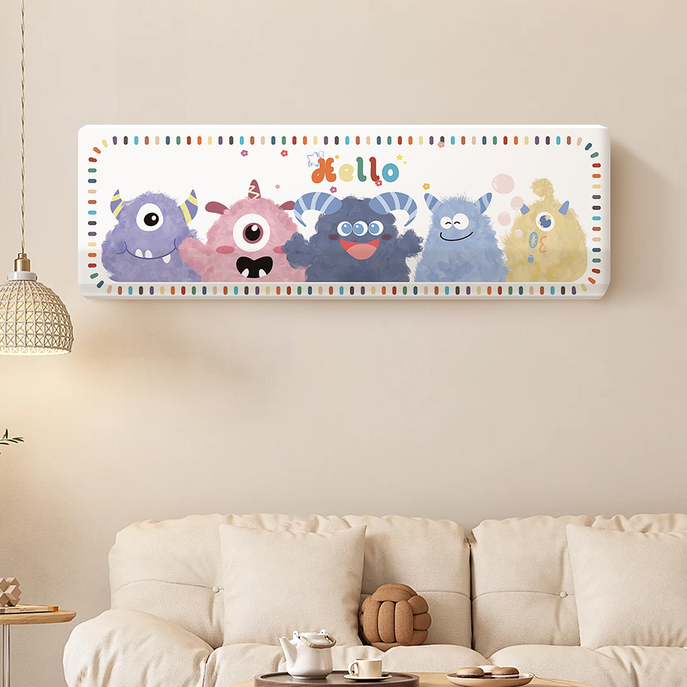Aire acondicionado cubierta a prueba de polvo colgante general tipo de pared aplicable a la belleza de la cubierta de todo incluido Heigree Xiaomi 2024 nuevo