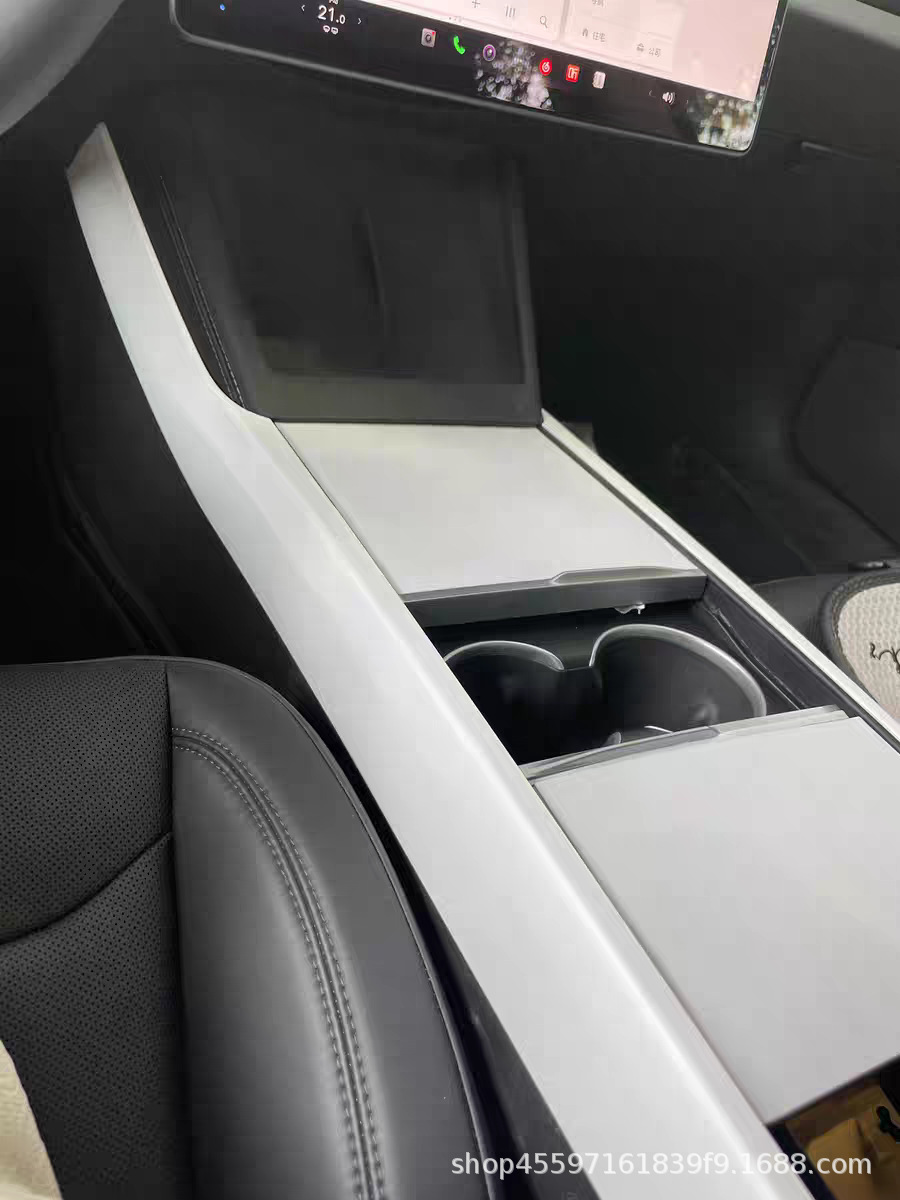 Suitable for the New Version of Model Y/3 Central Control Side Decorative Strips Interior Modification Parts Central Control Side Decorative Strips