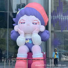 加工定制充气卡通人偶气模行走葫芦娃商场户外活动美陈跨境