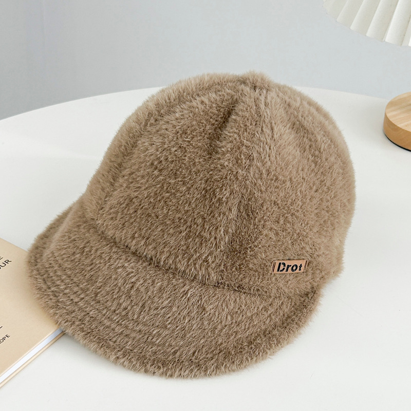 Zhao Lusi's Same Sun – masque de protection solaire à la mode pour femmes, une pièce, grande circonférence de la tête, chapeau en langue de canard pour enfants_voghion.com