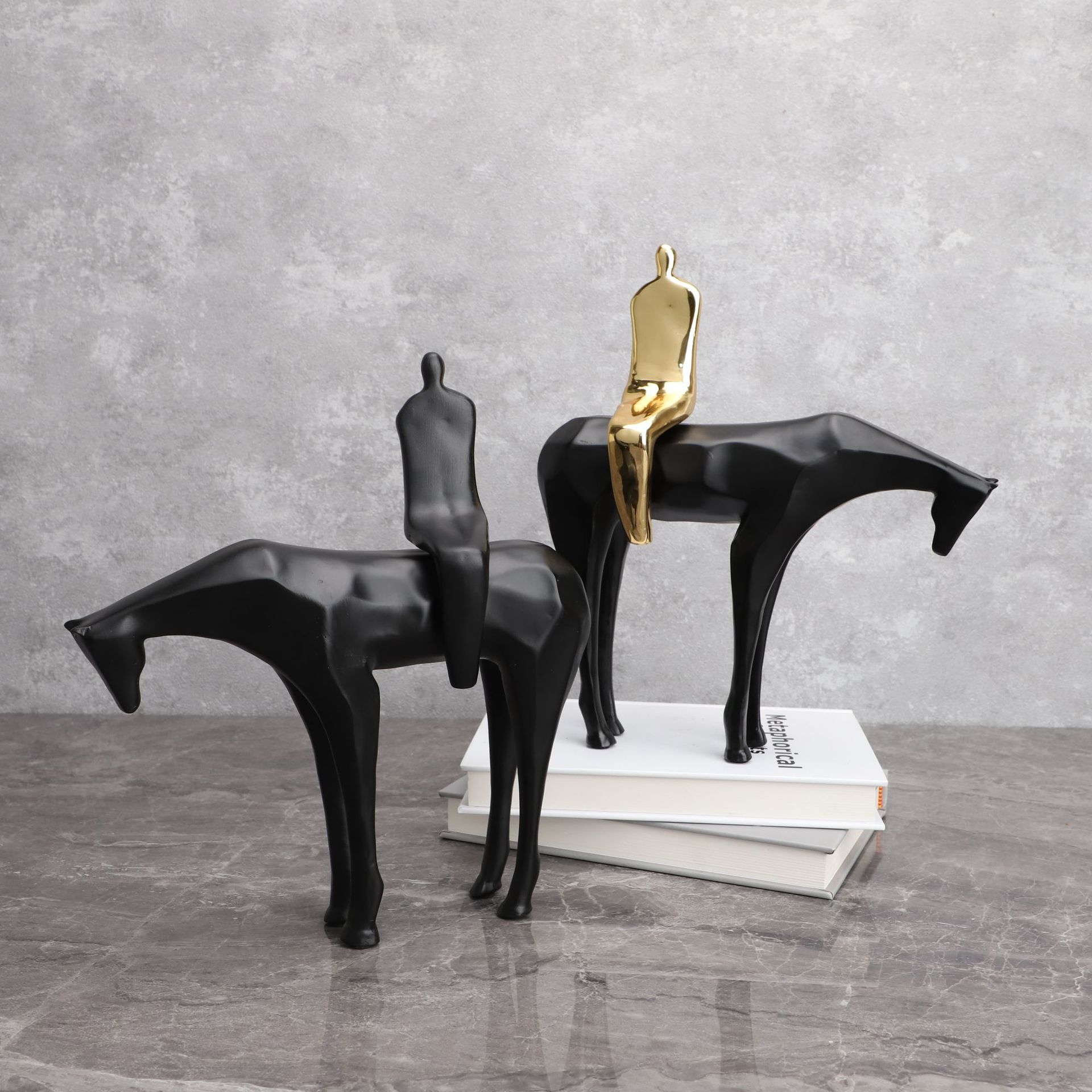 Modern golden toilet