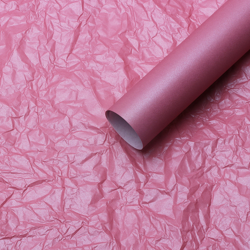 Roland nacarado de papel de pera forro de flores ramo de papel plisado flor floral material de embalaje papel envuelto papel de Flor impermeable