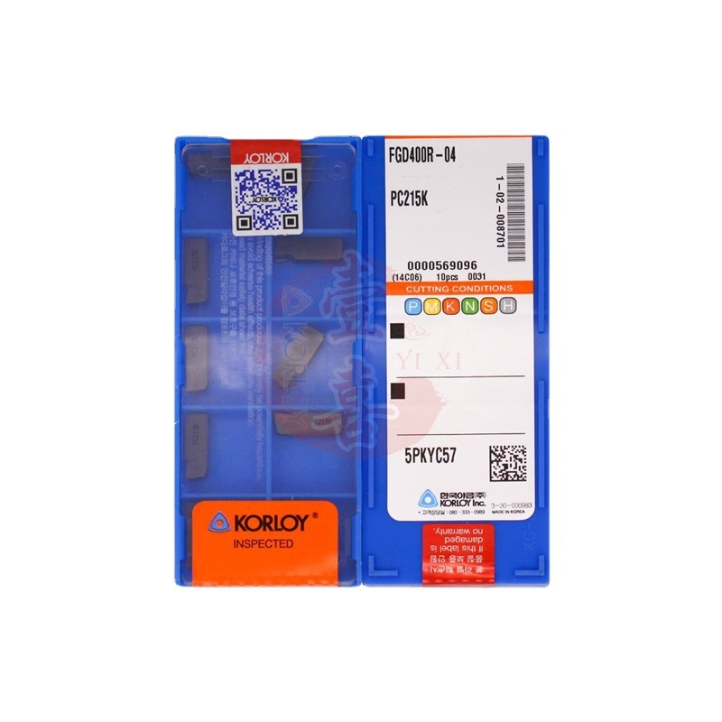 正品韩国克洛伊数控刀片FGD400R-04 PC215K