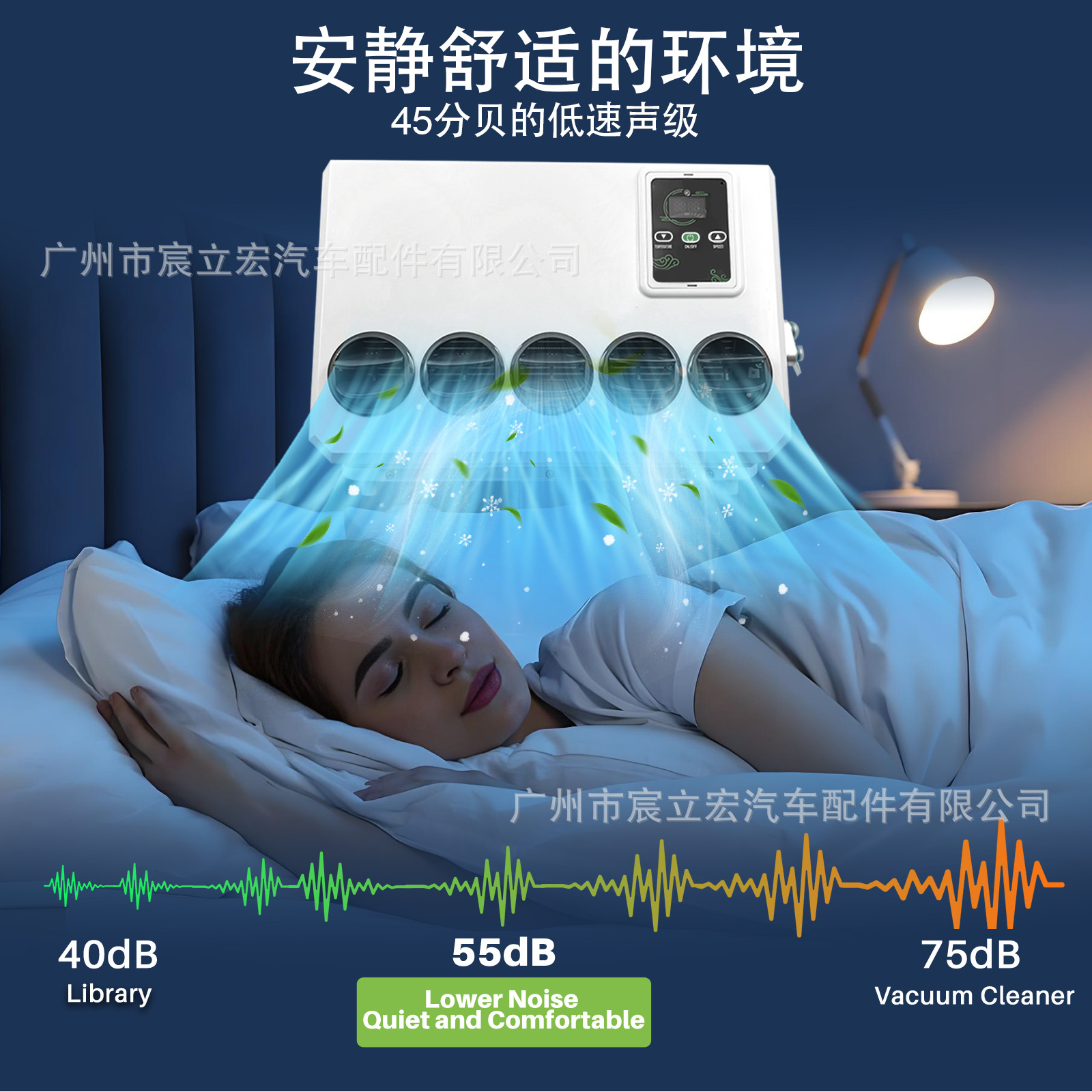 Parking Air Conditioner 12V 24V for RV Truck Electric Air Conditioner