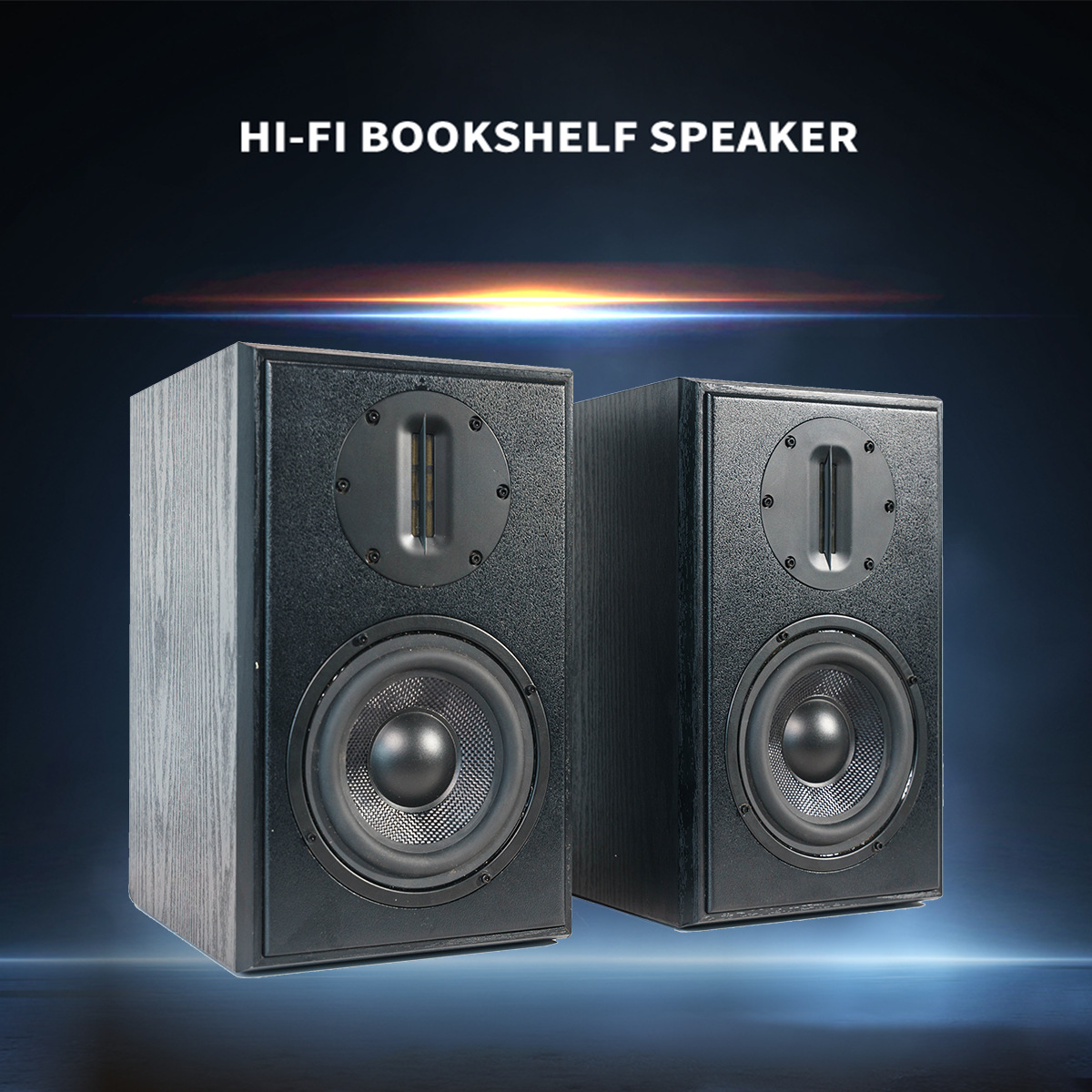 Home Speaker Bookcase Home Theater Passive Speaker High Fidelity HI-FI Subwoofer Band Tweeter