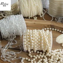 珍珠配饰链条花束造型装饰配件手工DIY材料珍珠蝴蝶结 花艺工具品