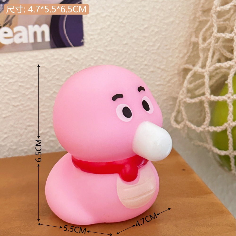 Dibujos animados suave lindo cerdo Rosa juguete ventilación cerdo pellizco música pizca llamada ventilación juguete regalo