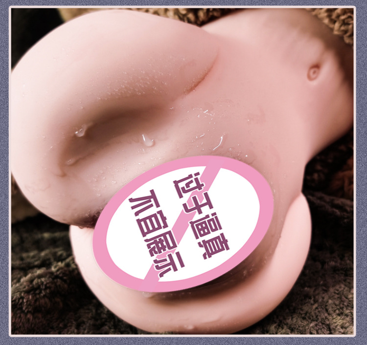 Jiuai Xiaocaiji Half-Body TPE Masturbator with Realistic Hip Mold, Manual Male Adult Toy — detail image 18
