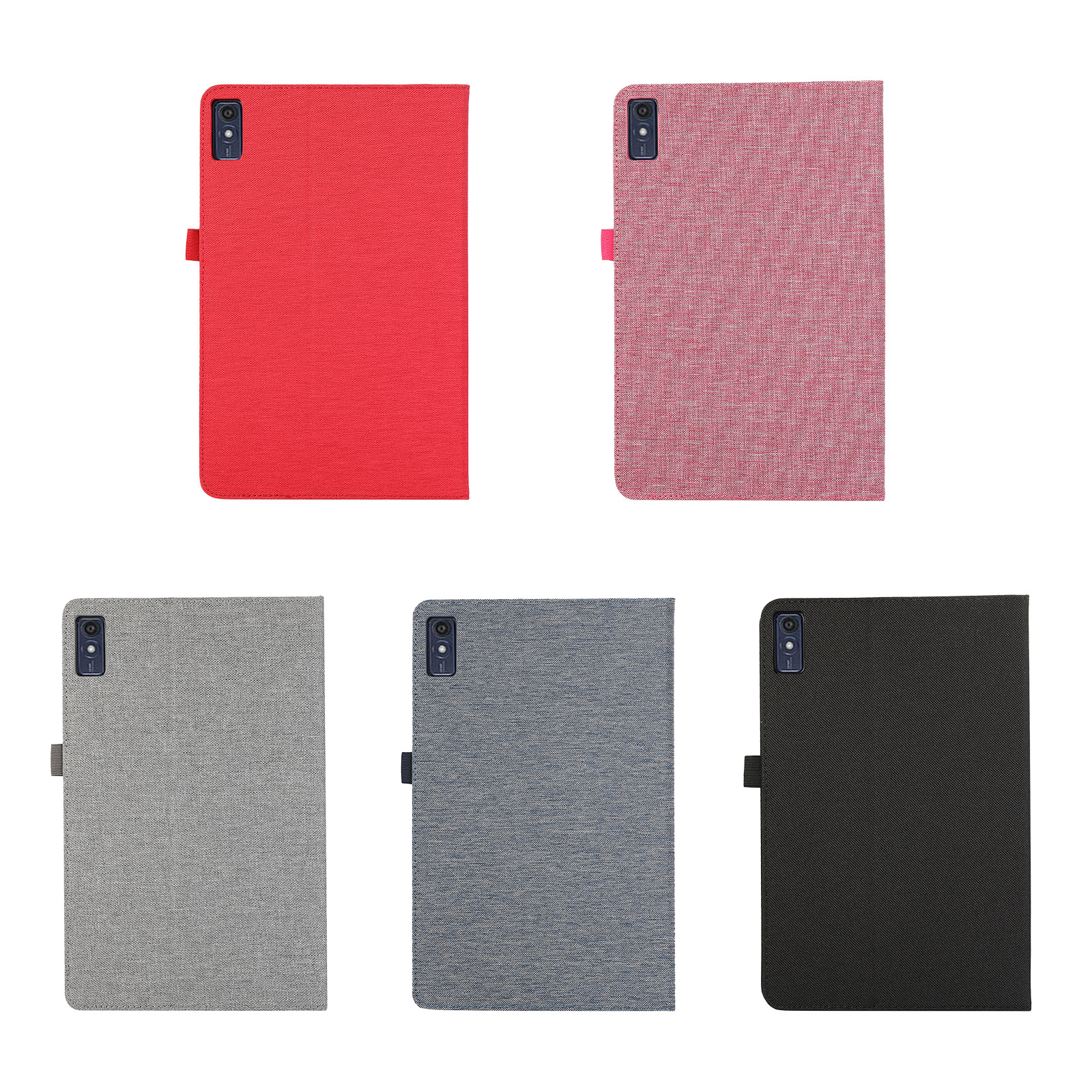 Compatible with Lenovo M10 5G 10.6-inch Indian version denim textured TPU soft rubber protective case
