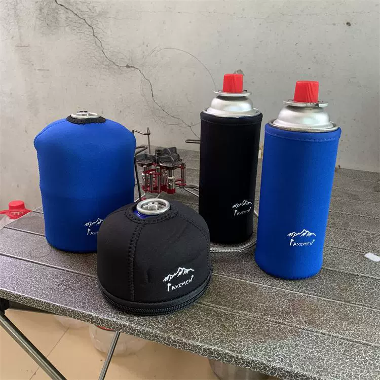 AXEMAN埃斯曼户外扁气罐扁罐保护防撞保护套长气罐高山罐保温套