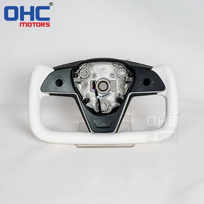 Directly Shipped from the Us Warehouse, Suitable for Tesla Yoke Steering Wheel, Tesla Model 3/Y Car-Style Steering Wheel