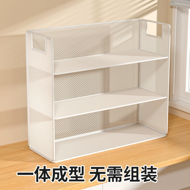 Настольная полка для хранения, домашняя настольная полка для хранения, органайзер для обеденного стола, многоярусная книжная полка, офисный стол, многоярусная полка