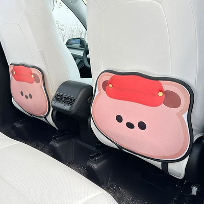 Little Red Riding Hood Bear Chair back anti-kick pad - little-red-riding-hood-bear-2-photos