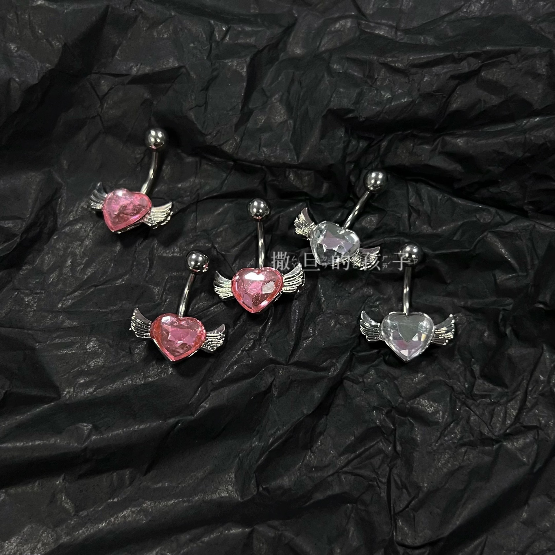 Pointed titanium steel lip stud product view